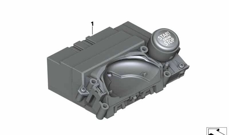 Interruptor Start/Stop OEM 61359299332 para MINI Cooper R56, Clubman R55, Cabrio R57, Coupé R58, Roadster R59, Countryman R60, Paceman R61... y más. Original MINI.