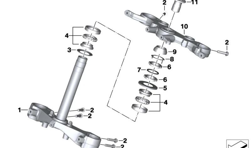Tornillo M28x1,5 OEM 31428549243 para BMW Motorrad R 1200 R, R 1250 RS, S 1000 XR, F 750 GS, F 850 GS... y más. Original BMW Motorrad.