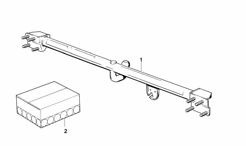 Electric Assembly Kit 71609061246 for BMW E30. Original BMW.