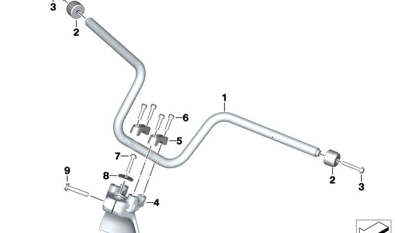 Arruela OEM 31427923288 para motocicletas BMW C600 Sport (K07, 0C51) 11/2011-3/2016. Originais BMW Motorrad.
