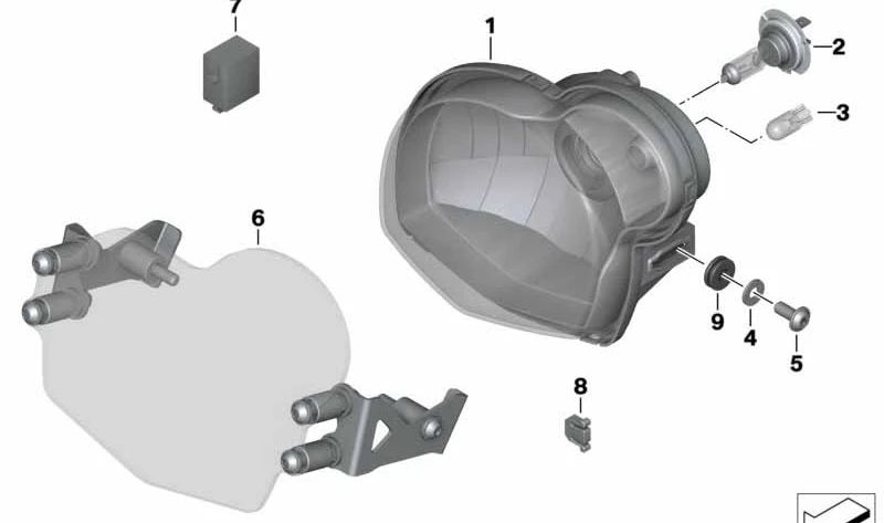 Casquillo OEM 13712345031 para BMW Motorrad K1. Repuesto original BMW para un ajuste perfecto y duradero. Ideal para mantenimiento o sustitución exacta del componente. Original BMW Motorrad.