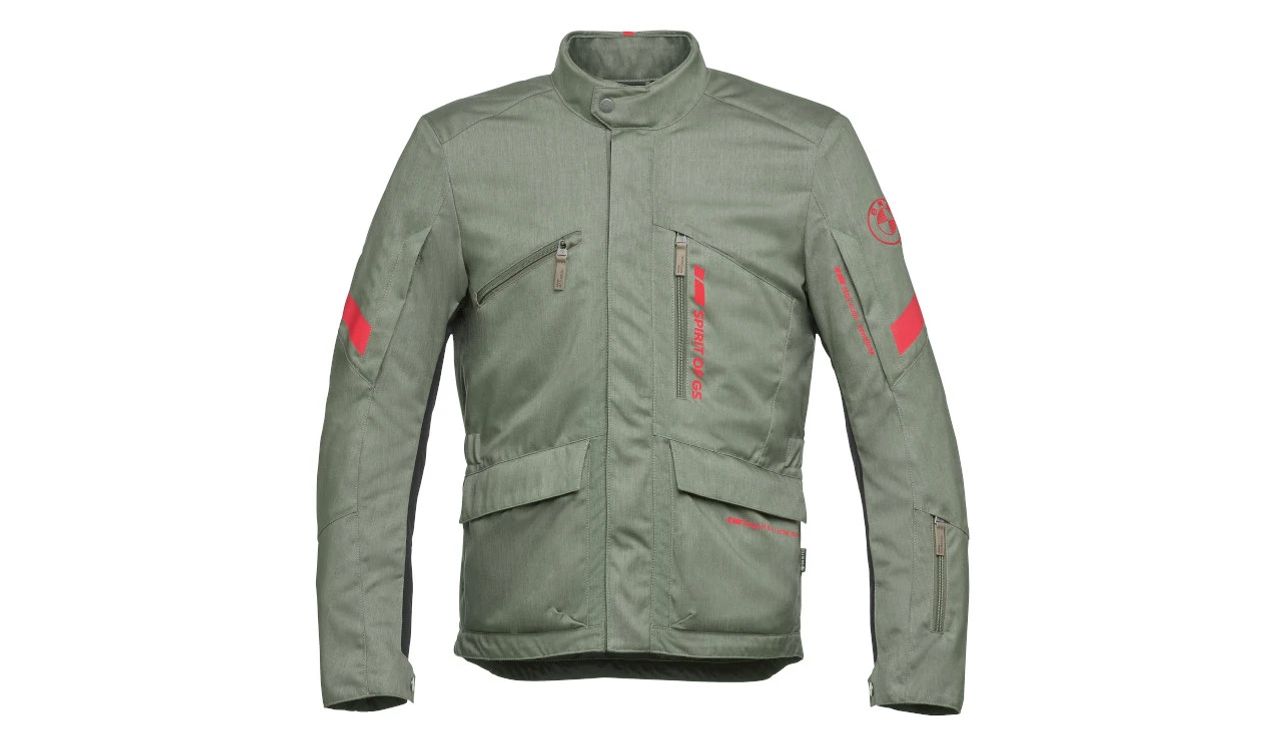 Chaqueta GS Puna Gore-Tex caqui talla 64 OEM 76115A80DD6 para BMW Motorrad. Original BMW Motorrad.