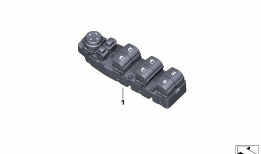 Módulo de control de puerta OEM 61319253182 para BMW F12, F13, F06, todos los modelos compatibles. Original BMW.