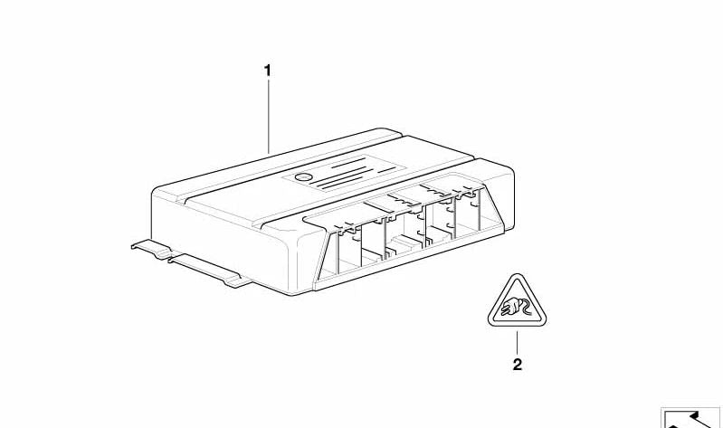 20 -pin -Anschluss OEM 12521744630 für BMW E36, E46, E39, E60, E61, E63, E64, E38, E65, E66, E83, E53, Z3, E85, E86. Original BMW.