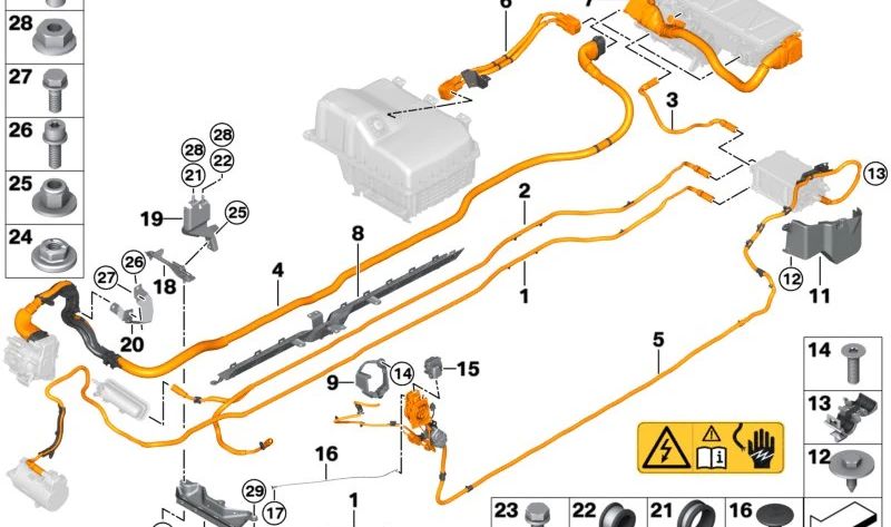Tuerca hexagonal autoblocante M6 OEM 07147186111 para BMW {F20, F22, F23, F30N, F31N, F32, F33, F34N, F36, G20, G21, G30, G31, G32, G11, G12, G14, G15, G16, G38, G80, F87, F90, F91, F92, F93, X1 F48, X2 F39, X3 F97, G01, X4 F98, G02, X5 F95, G05, X6