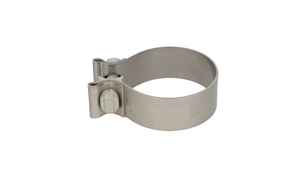 Abrazadera de escape OEM 18307793766 para BMW E90 325d y 330d. Compatible con versiones automáticas y manuales. Original BMW.