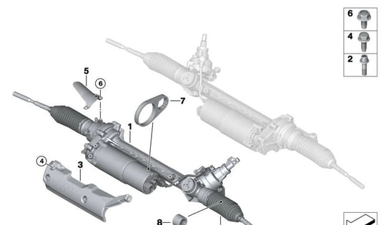 OEM 321095070 Gestion Protecteur thermique pour BMW G87 (série 2), G80 / G80N / G81 / G81N (série 3), G82 / G82N / G83 / G83N (série 4). BMW d'origine.