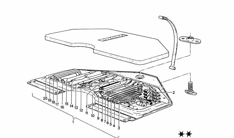Pasador OEM 71111103094 para BMW E30, E36, E46, E34, E39, E60, E65, E53, E83, Z3, Z4. Original BMW.