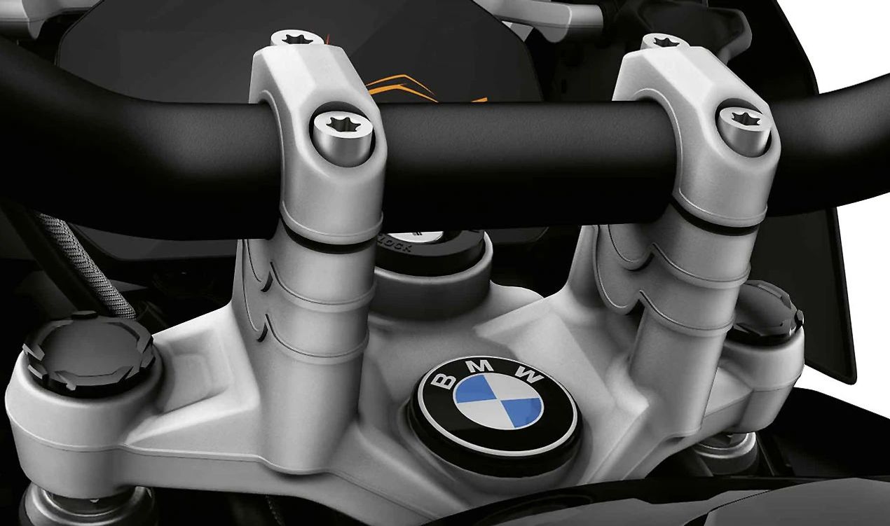 Elevador de manillar OEM 31421541247 para motos BMW R1250GS, R1250GS Adventure. Original BMW Motorrad.