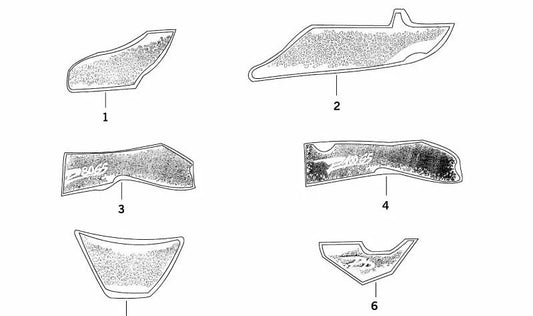 Höhere linke Einzahlung OEM 51142324001 für BMW E81, E82, E87, E88, E90, E91, E92, E93, E60, E61, E63, E64, E70, E71, E84, F01, F02, F07, F10, F11, F11. Original BMW.
