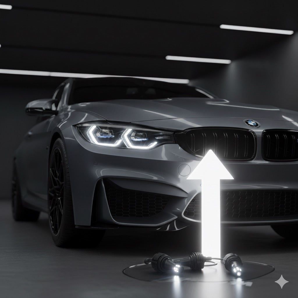 Ángel liderou os olhos para BMW (lâmpadas H8 LED)