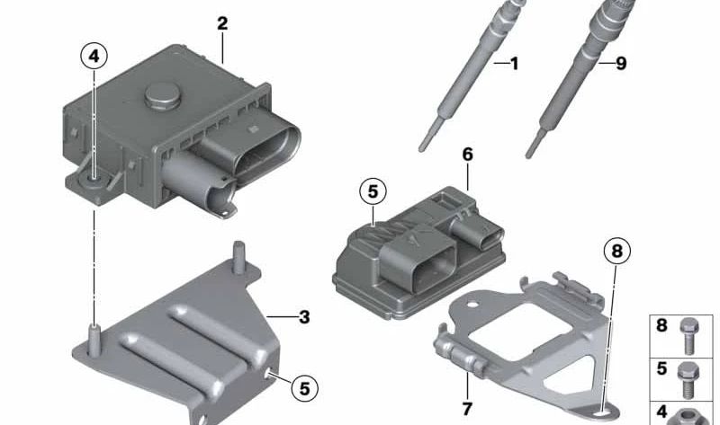 OEM Engine Mount 12218507398 for BMW {E81, E82, E87, E88, E90, E91, E92, E93, E60, E61, F10, F11, E84, E83}. Genuine BMW.