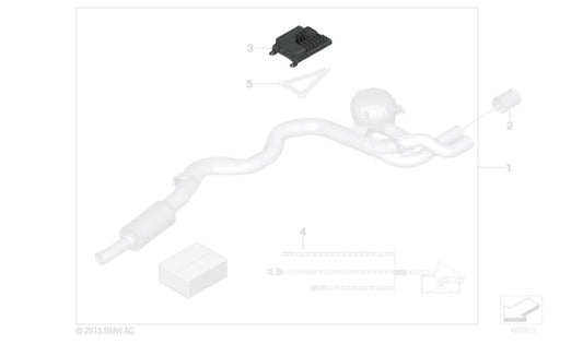 OEM 65122410182 Módulo de som ativo para BMW F30, F31, F32, F33, F36 (compatibilidade total com todas as variantes) BMW originais.