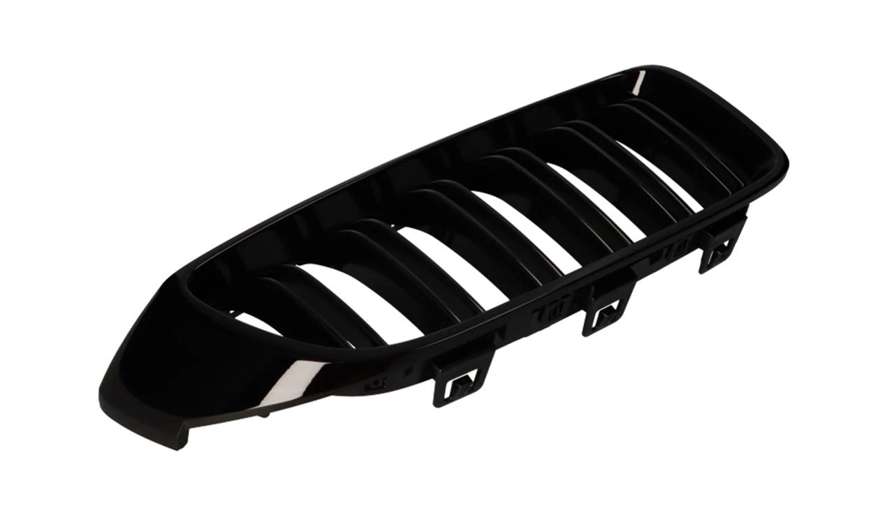 Parrilla decorativa delantera derecha M Performance OEM 51712352812 para BMW F80 M3, F82 M4, F83 M4… y más. Original BMW.