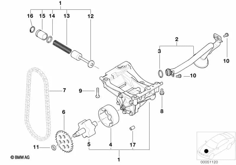 OEM-Kettenrad 11411432737 für BMW 3er E46, 5er E39, E60, X5 E53, Z3 E36... und mehr. Original BMW.