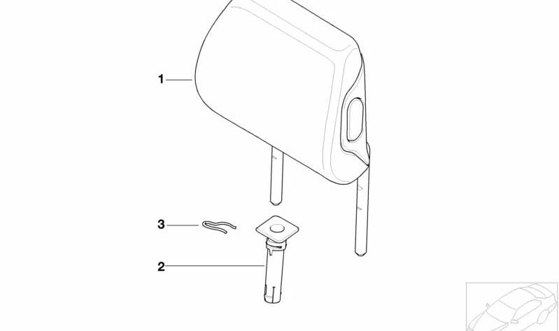 Arandela elástica OEM 52108132021 para BMW E36, E46, E39 y X5 E53. Pieza original BMW.