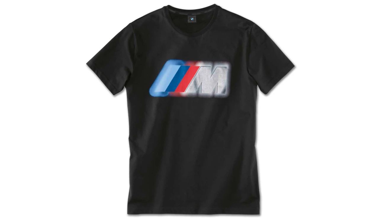 Dimensioni t -chirt nere S con m OEM 80142466256 valido per BMW. BMW originale.