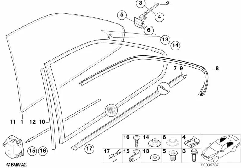 BMW E36 Pinmp (OEM 51368177890). BMW d'origine
