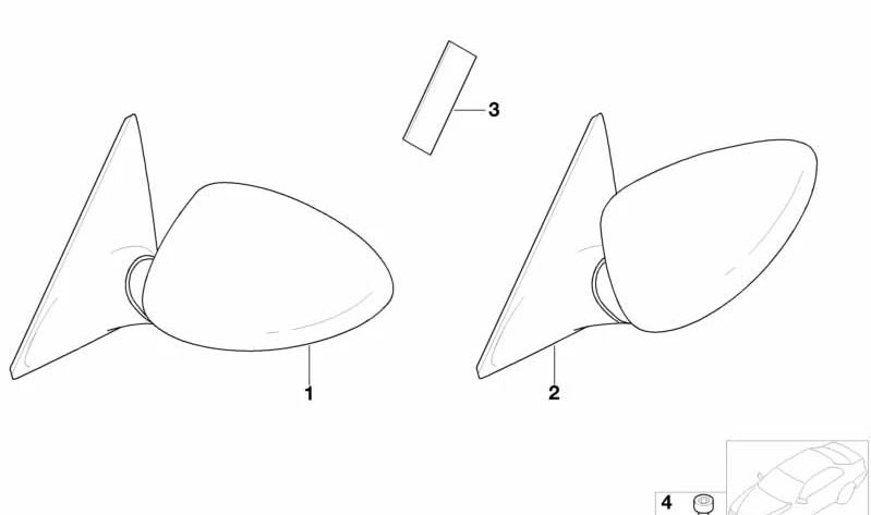 Sotto la legge elettrica di raddrizzamento dell'OEM 51167893468 per BMW E46 {316CI, 318CI} compatibile con i modelli fabbricati tra il 1999 e il 2006. BMW di sostituzione originale.