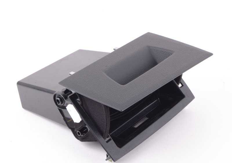 Guantera inferior lado conductor negra OEM 51459236583 para BMW F20, F20N, F21, F21N, F22, F22N, F23, F23N, F87, F87N. Original BMW.