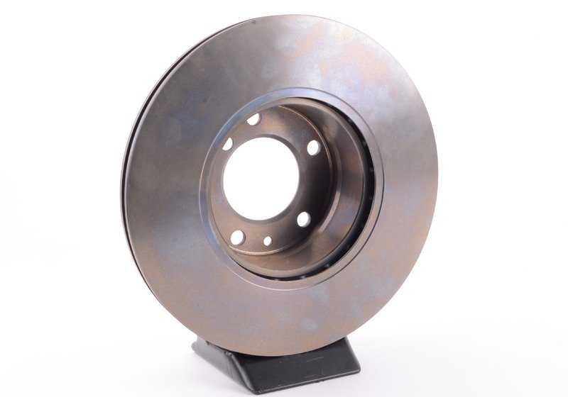 Disco de freno ventilado OEM 34116756534 para BMW E34 y E32. Compatible con modelos 520i, 525i (manual y automático) desde 1987 hasta 1996. Pieza original BMW.