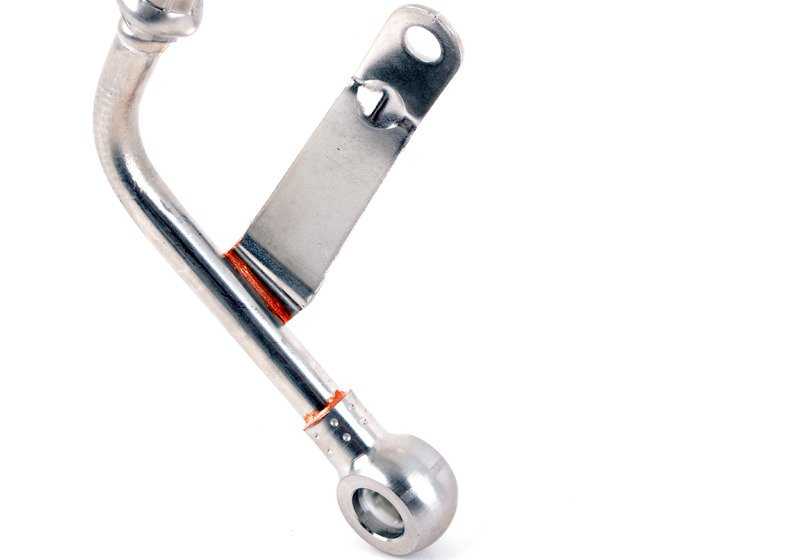 Tubería de aceite OEM 11427599233 para BMW F07, F10, F11, F12, F13, F01, F02, F04, E70, E71, E72. Original BMW.