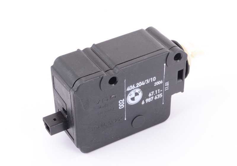 Motor eléctrico tapa de combustible OEM 67116987635 para BMW 6er E63, E63N, E64, E64N. Original BMW.