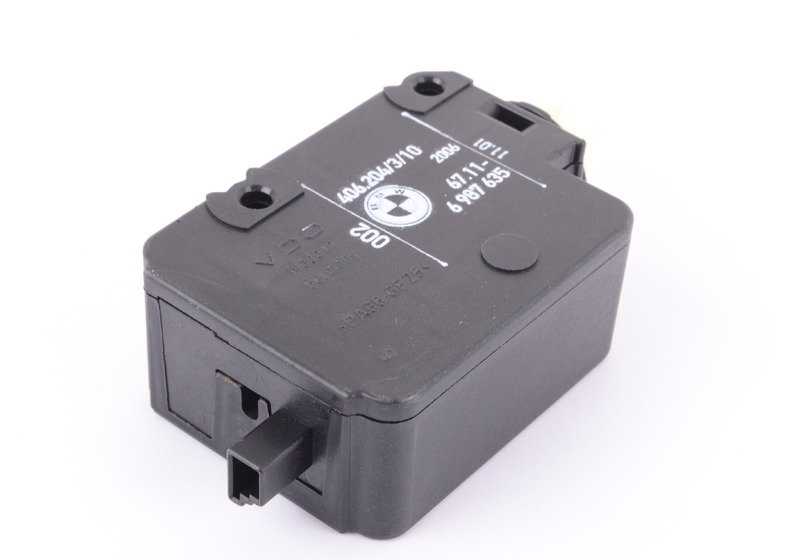 Motor eléctrico tapa de combustible OEM 67116987635 para BMW 6er E63, E63N, E64, E64N. Original BMW.