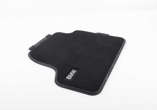 Alfombrillas traseras textiles antracita OEM 51472348203 para BMW Serie 4 F32, F32 LCI, F82 M4, F82 M4 LCI. Original BMW.