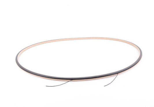 Borde beige OEM 51447143282 para BMW 1 F20, F21, 2 F22, 3 E90, F30, 4 F32, F36, X4 F26... y más. Original BMW.