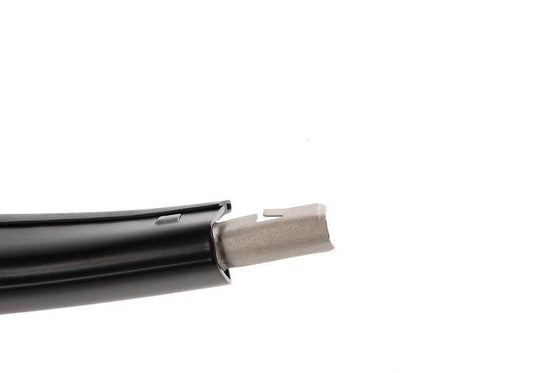 Tapa embellecedora izquierda OEM 51138208405 para BMW E38 725tds, 728i (todas las versiones). Color negro. Original BMW.