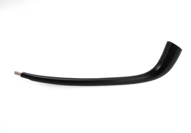 Tapa embellecedora izquierda OEM 51138208405 para BMW E38 725tds, 728i (todas las versiones). Color negro. Original BMW.