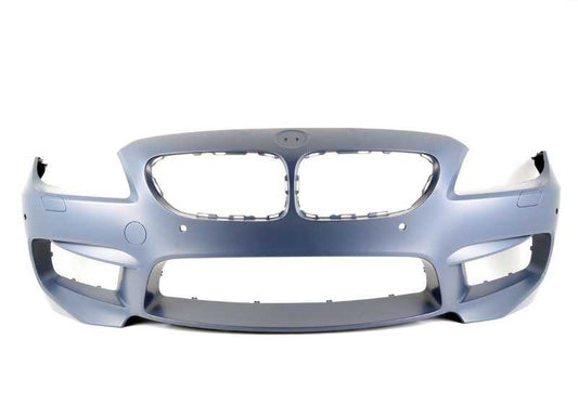 Parachoques delantero imprimado OEM 51118055287 para BMW F06, F06N, F13, F13N. Compatible con sensores PDC/SVC. Original BMW.