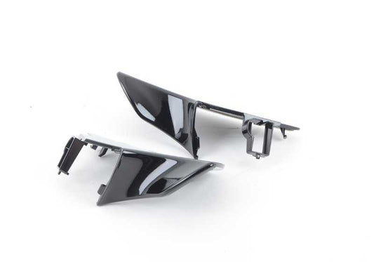 Juego de tapas base retrovisor OEM 51167267363 para BMW F06, F12, F13 (todas las versiones y motorizaciones). Acabado Shadow Line. Original BMW.