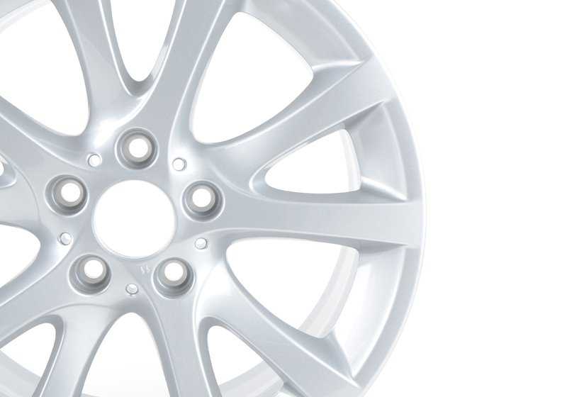 V-Spoke Aluminum Wheels 372 for BMW 1 Series E81, E82, E87N, E88 (OEM 36116795588). Original BMW.
