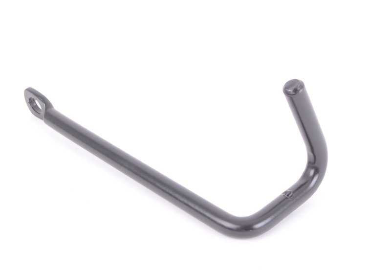 Soporte izquierdo del cinturón de seguridad OEM 72118220937 para BMW E46, E63, E63N. Original BMW.