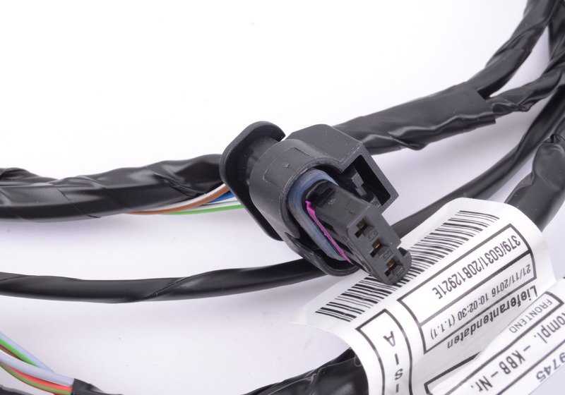 Cableado delantero OEM 61129365042 para BMW F30, F31, F34, F80, F32, F33, F82, F83. Arnés frontal original BMW.