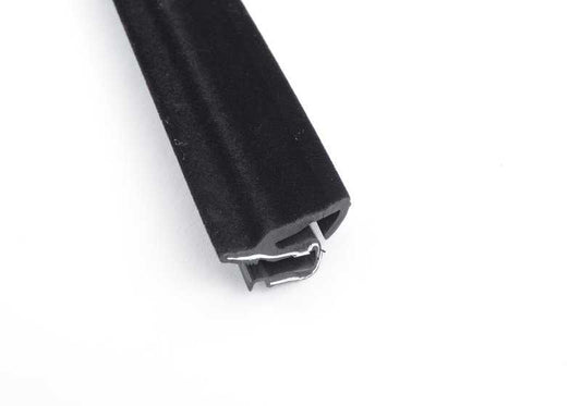 Left outer window channel seal for BMW E31 (OEM 51211970063). Original BMW