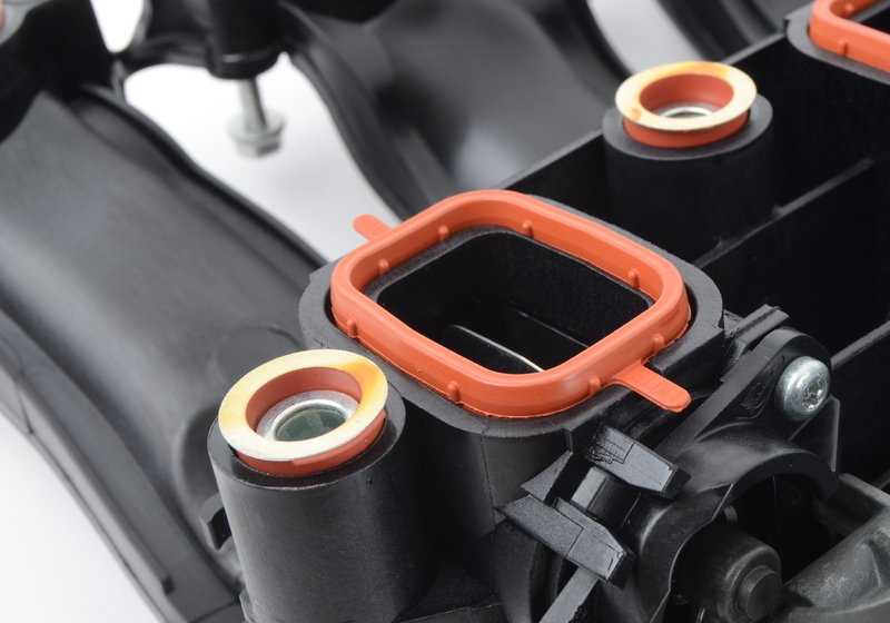 Tubo de admisión con mariposa eléctrica OEM 11618519140 para BMW E70, E90, E91, E92, E93, E60, E61, E65, E66, E83, E70, E71, F01, F02, F07, F10, F11, F15, F16, F25, F30. Original BMW.