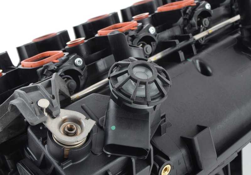 Tubo de admisión con mariposa eléctrica OEM 11618519140 para BMW E70, E90, E91, E92, E93, E60, E61, E65, E66, E83, E70, E71, F01, F02, F07, F10, F11, F15, F16, F25, F30. Original BMW.