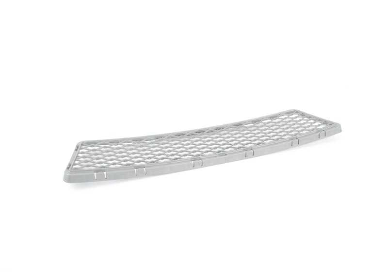 Rejilla central delantera abierta gris OEM 51117175298 para BMW E92 y E93. Original BMW.