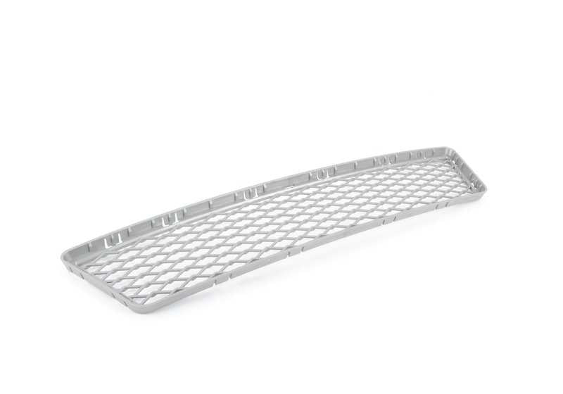 Rejilla central delantera abierta gris OEM 51117175298 para BMW E92 y E93. Original BMW.
