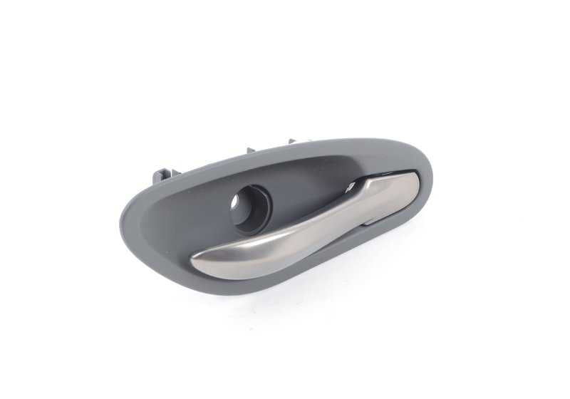 Maneta interior derecha de puerta OEM 51417119064 para BMW E63, E64. Original BMW.