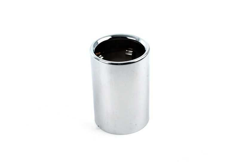 Embellecedor de tubo de escape cromado OEM 18308648042 para BMW F52, F45, F45N, F46, F48, F48N, F49. Realza el aspecto deportivo de tu BMW. Original BMW.