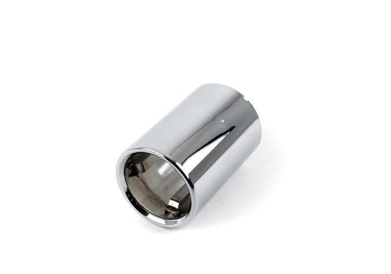 Embellecedor de tubo de escape cromado OEM 18308648042 para BMW F52, F45, F45N, F46, F48, F48N, F49. Realza el aspecto deportivo de tu BMW. Original BMW.