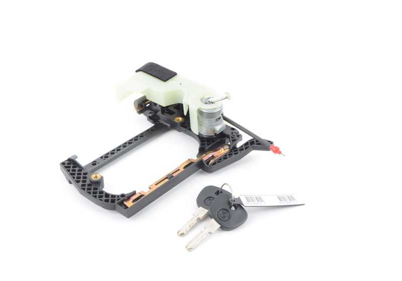 Cerradura con llave derecha OEM 51218245354 para BMW E39 {520d, 520i}. Original BMW.