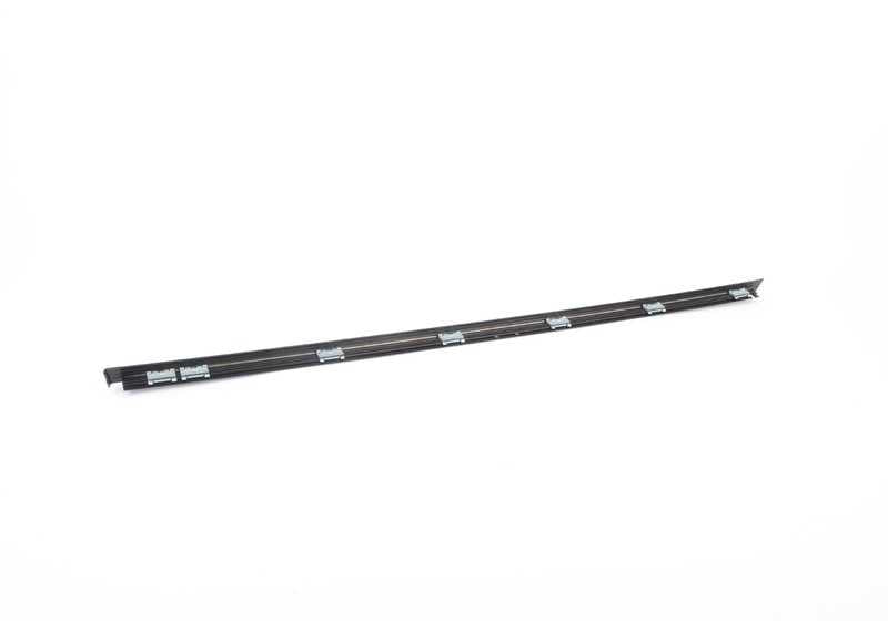 Marco superior ventana puerta trasera izquierda para BMW X5 E70, E70N (OEM 51357136961). Original BMW