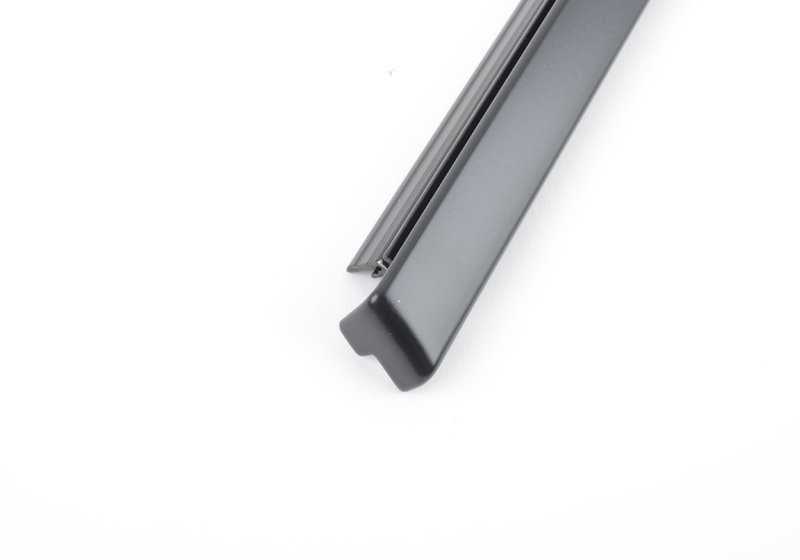 Marco superior ventana puerta trasera izquierda para BMW X5 E70, E70N (OEM 51357136961). Original BMW