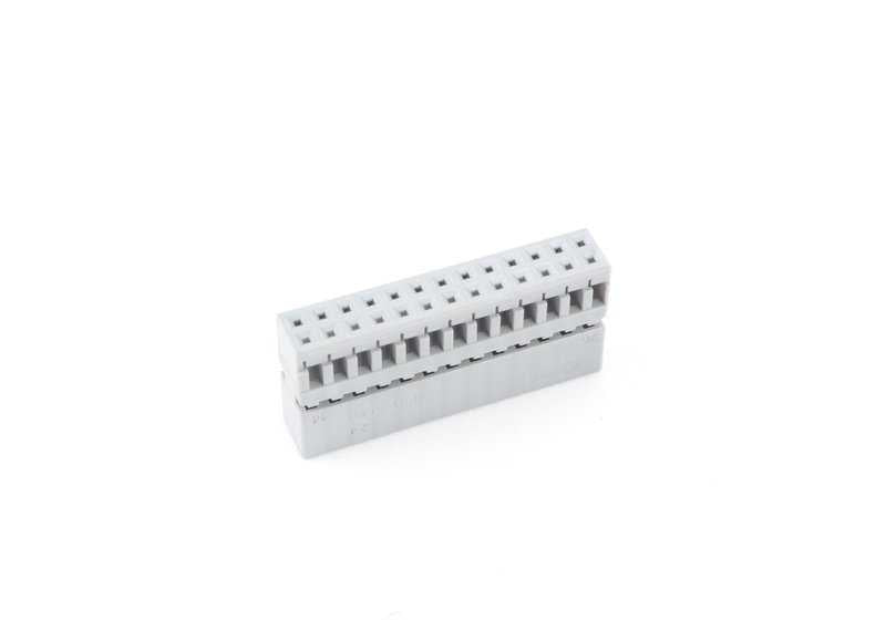 Conector de 26 pines OEM 12521744634 para BMW E36, E46, F30, F31, F34, F32, F33, F36, E39, E60, E61, F90, G30, G31, E63, E64, G32, E38, E65, E66, G11, G12, E53, Z3, E85. Original BMW.
