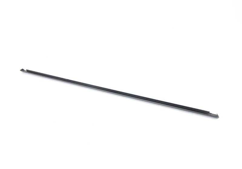 Moldura lateral trasera izquierda (negra brillo) OEM 51367891407 para BMW E46. Original BMW.